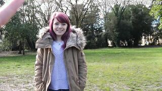 first porn casting of a yummy 19 years older 19 yo women