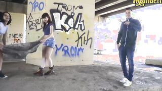 MamacitaZ - Kinky Teens Play with their Cunts inside an Abandoned Building