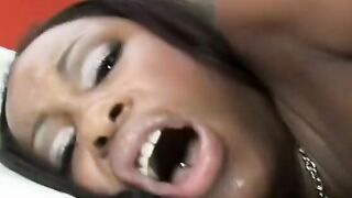 Turned On sexy likes it when her tight pussy is pounded rough by a big stiff pole