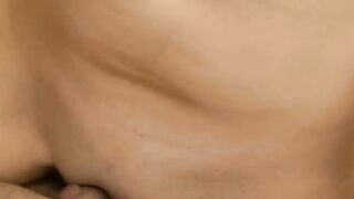 Teenage masturbates 1 of her friends who jizzes on his