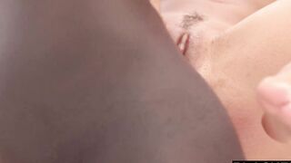 BLACKED Shy myfreecam Anya gets DPed by two big bbcs
