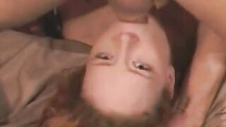 Red Haired gets her booty spread