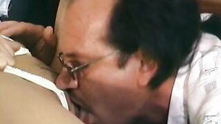 Man fucks his slutty crazy sexy dark hair well shaped client