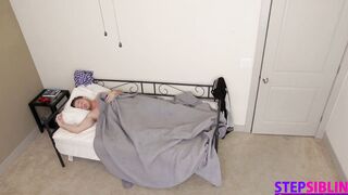 Stepsis Eliza Ibarra Says "Did my poor little stepbrother cum his shorts?!"