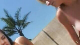 Blonde sisters fucking stud