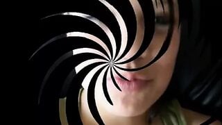2 exotic dark hair girls share 1 dick on camera