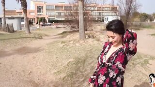 Voluptuous skinny Sasha gets a rough dick for her tight twat
