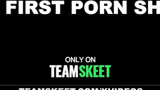 Real teen year older years old inside her first sex film - TeamSkeet
