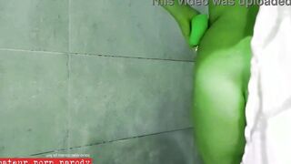 She Hulk XXX parody - She Hulk Nude Takes A Shower