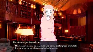 Size Me Up gameplay (part two) Goddess American cunt with mouth