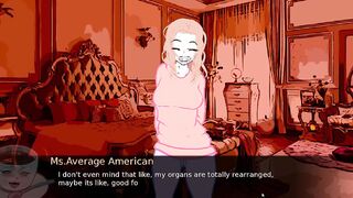 Size Me Up gameplay (part two) Goddess American cunt with mouth
