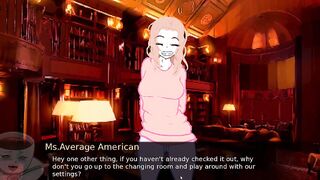 Size Me Up gameplay (part two) Goddess American cunt with mouth