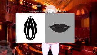 Size Me Up gameplay (part two) Goddess American cunt with mouth