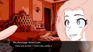 Size Me Up gameplay (part two) Goddess American cunt with mouth