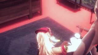 Genshin Impact Animated - Yangfei Hand Job and Boned - Japanese chinese Manga Hentai Tape Game Porn