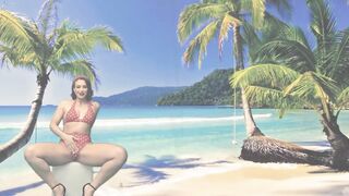 Camsoda - Curvy Amateur chick Fucks Herself With Glass Toy
