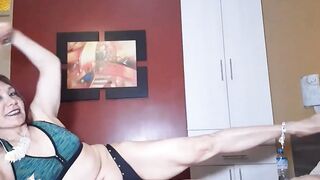 WORKOUT HOT FULL BODY OF THE SENSATIONAL BEAUTY LULÚ