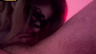 POB with my stepsister blows me off and I cum inside her mouth