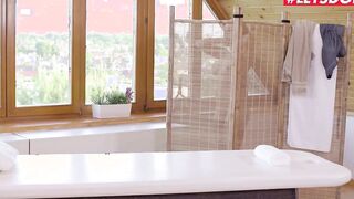 Relaxxxed - Barra Brass Seductive Czech mom Naughty Oiled Massaged Sex -