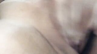 Masturbating fleshy cunt