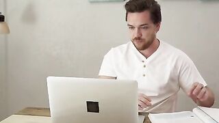 My Step Sister Sucked My Penis During Online Class -