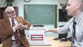 Huge Hooters at - (Jessie Rogers, Johnny Sins) - Fucking For President - Brazzers