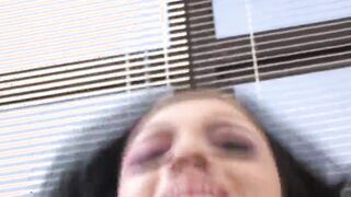 Alyssa is a barely legal who loves having a long penis between her