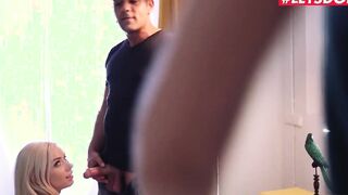 LETSDOEIT - Sicilia & Nesty 3way Play With Sexsual Hubby
