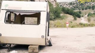 CHICAS LOCA - Russian barely legal Year Mature Selvaggia Outdoors Sex With Ramon