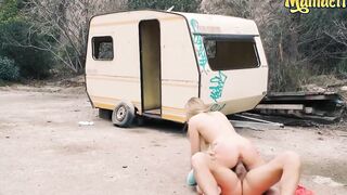 CHICAS LOCA - Russian barely legal Year Mature Selvaggia Outdoors Sex With Ramon