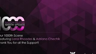 STEP SISTER GROUP SEX WITH LANA RHOADES & ADRIANA CHECHIK -PASSION-HD