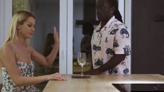 BLACKED beauty Blonde gets the double penetration of a lifetime by