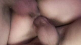 This blonde mom really likes group sex and jizzes every time during double penetration