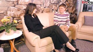 Mature german housewife make her first time amateur porn