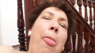 7 grannies masturbating their older cunts!