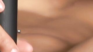 Married woman gets very lusty when she sees money and masturbates for all of you to