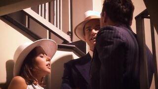 Retro Full Scene Cosplay Porn - Felix Vicious Romantic Secretary Tights Sex