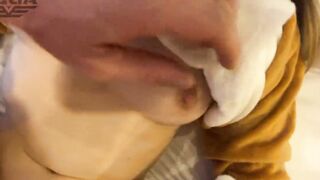 STEP DAUGHTER LOVES STEP DADDY'S HUGE DICK