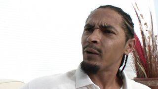 Adrian black blows and fucks african dick to enjoy