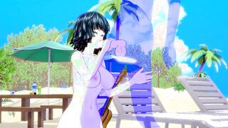 1 Punch Man - Fubuki Oral Sex and pounded - Japanese eastern Manga Animated Movie Game Porn