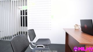 Huge Melons ex-wife Ride a Long Penis and gets plowed rough by the police