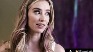 Stacked cougar Penny Barber Asks Her Step Daughter For Help To Fucked Haley Reed
