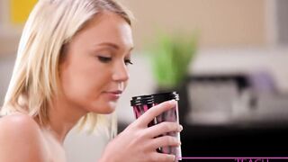 Giving his step sister her first anal plowed