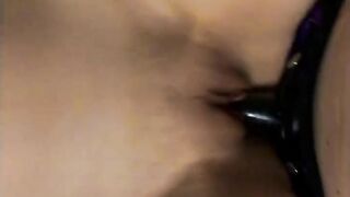 Fake-Cock fucking showing from different sides (2GIRLSHOME)