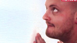 LETSDOEIT Czech Blondie Lovita Fate Takes Penis At The Restroom