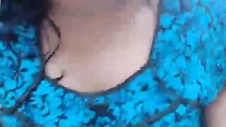 Desi punjab aunty talking filthy and showing her unshaved snatch to her customer