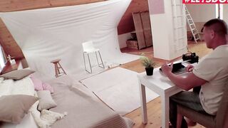 LETSDOEIT - Cheating 19 Yo Angela Christin Photoshoot point of view Fun