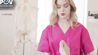 Real point of view Adventure: Adorable Nurse Does the Unthinkable For Her Lusty Patient