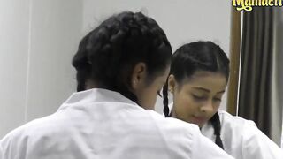OPERACION LIMPIEZA - #Maria Antonia Alzate #Sofia Zarate - Homemade Lesbo Sex