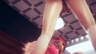 Genshin Impact Anime - Yangfei hardsex - Japanese eastern Manga Animated Scene Game Porn